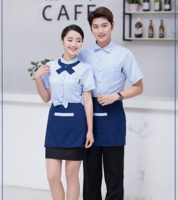 Mẫu sơ mi đồng phục nhân viên nhà hàng